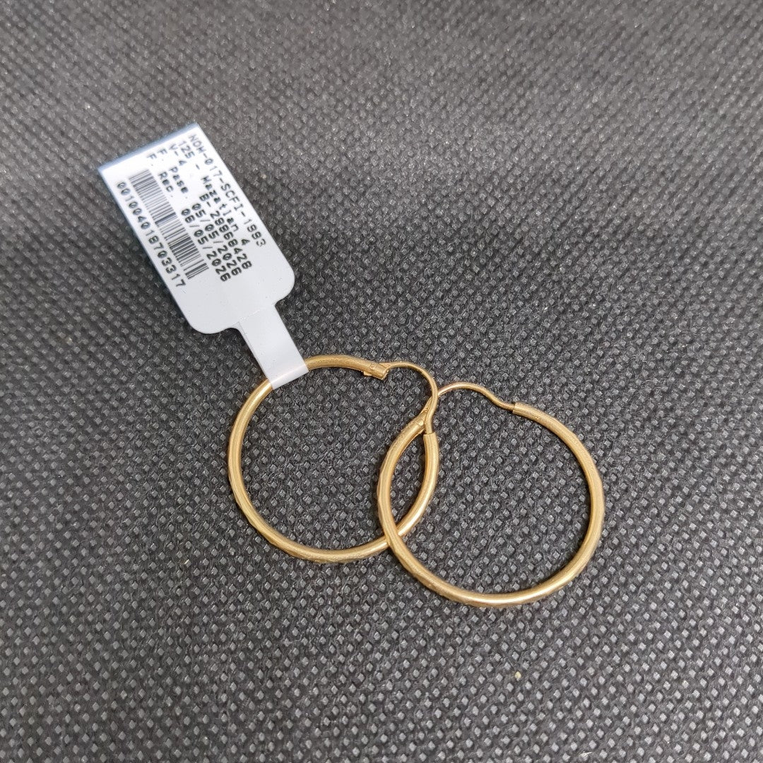 ARETES PAR ORO 14 K 2.1 GRMS (SEMINUEVO)