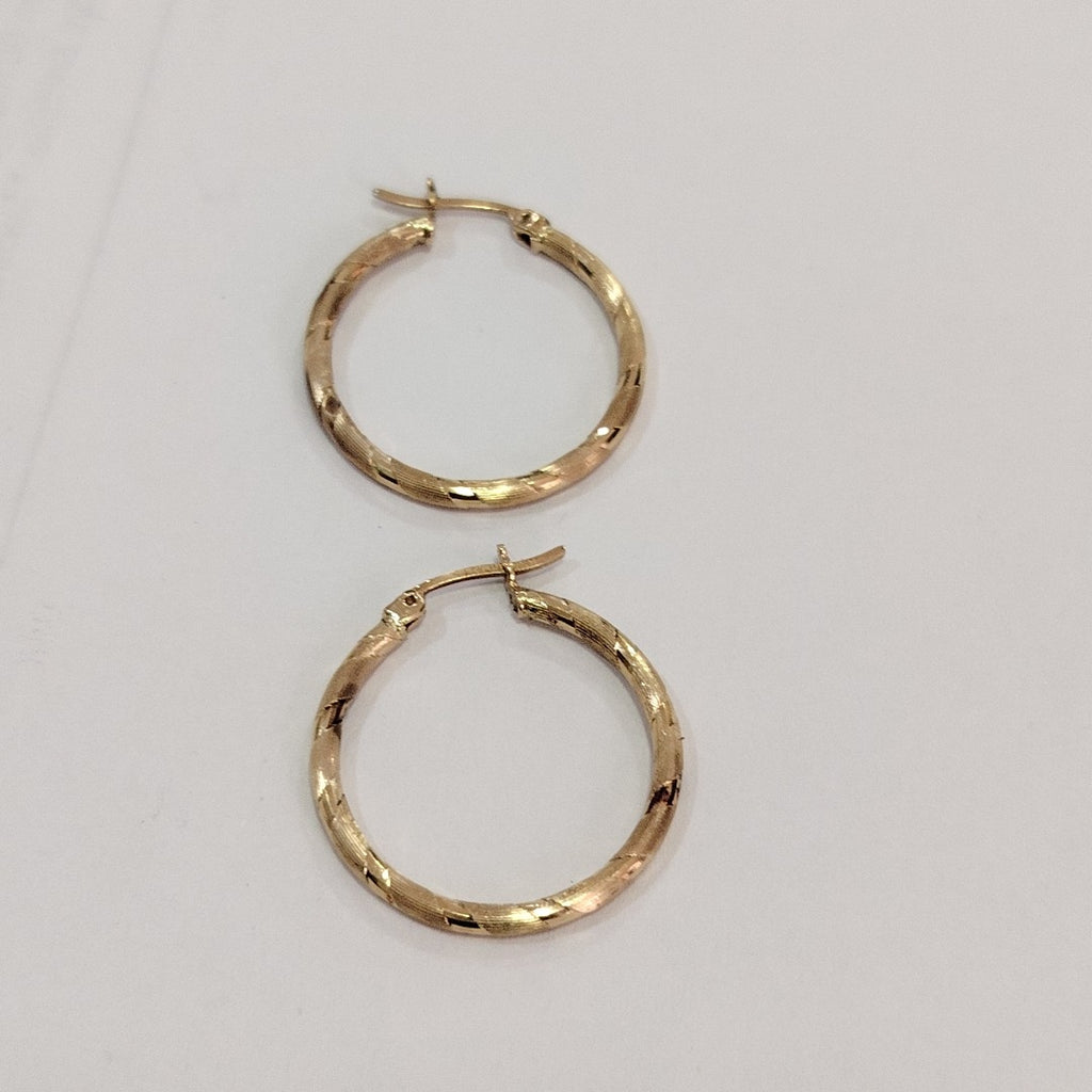 ARRACADAS PAR ORO 14 K 2,50 GRMS (SEMINUEVO)