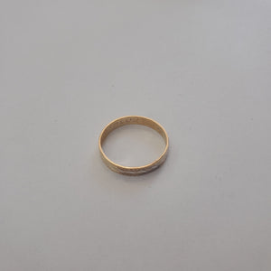 ARGOLLA ORO 14 K 1.4 GRMS (SEMINUEVO)