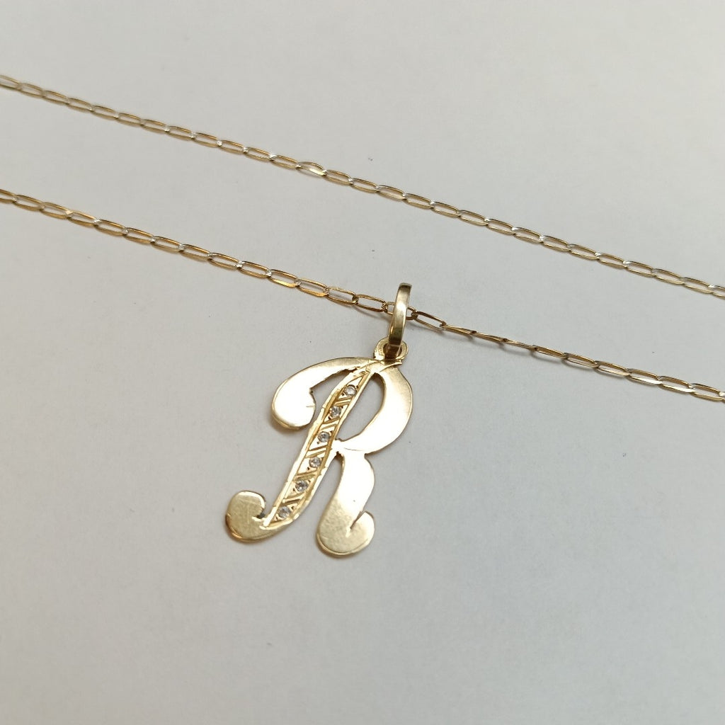 CADENA, DIJE ORO 14 K 3.1 GRMS (SEMINUEVO)