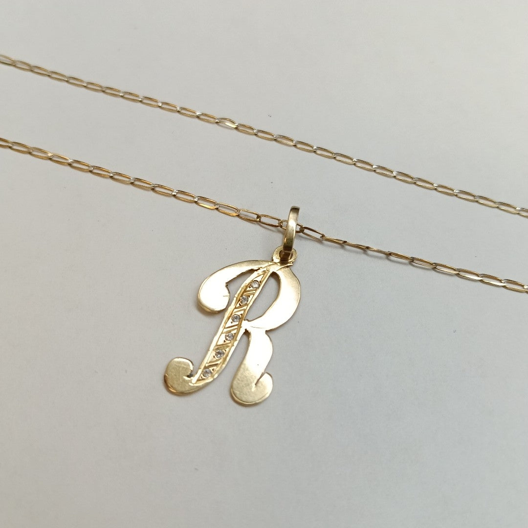 CADENA, DIJE ORO 14 K 3.1 GRMS (SEMINUEVO)