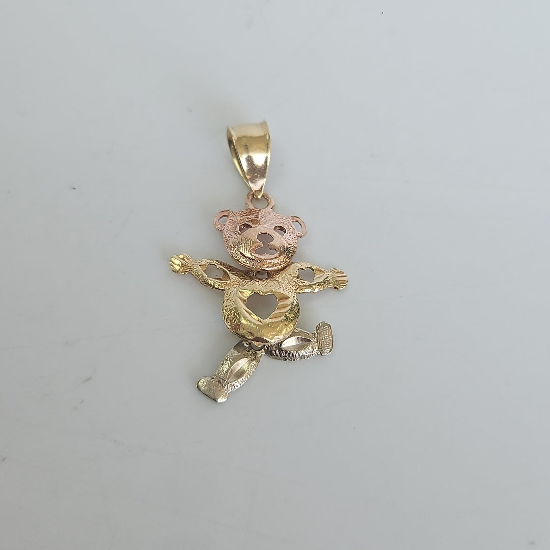 DIJE ORO COMBINADO 14 K 1,60 GRMS (SEMINUEVO)