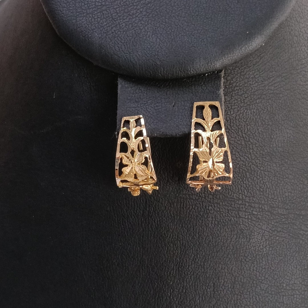ARETES PAR ORO 10 K 2.1 GRMS (SEMINUEVO)