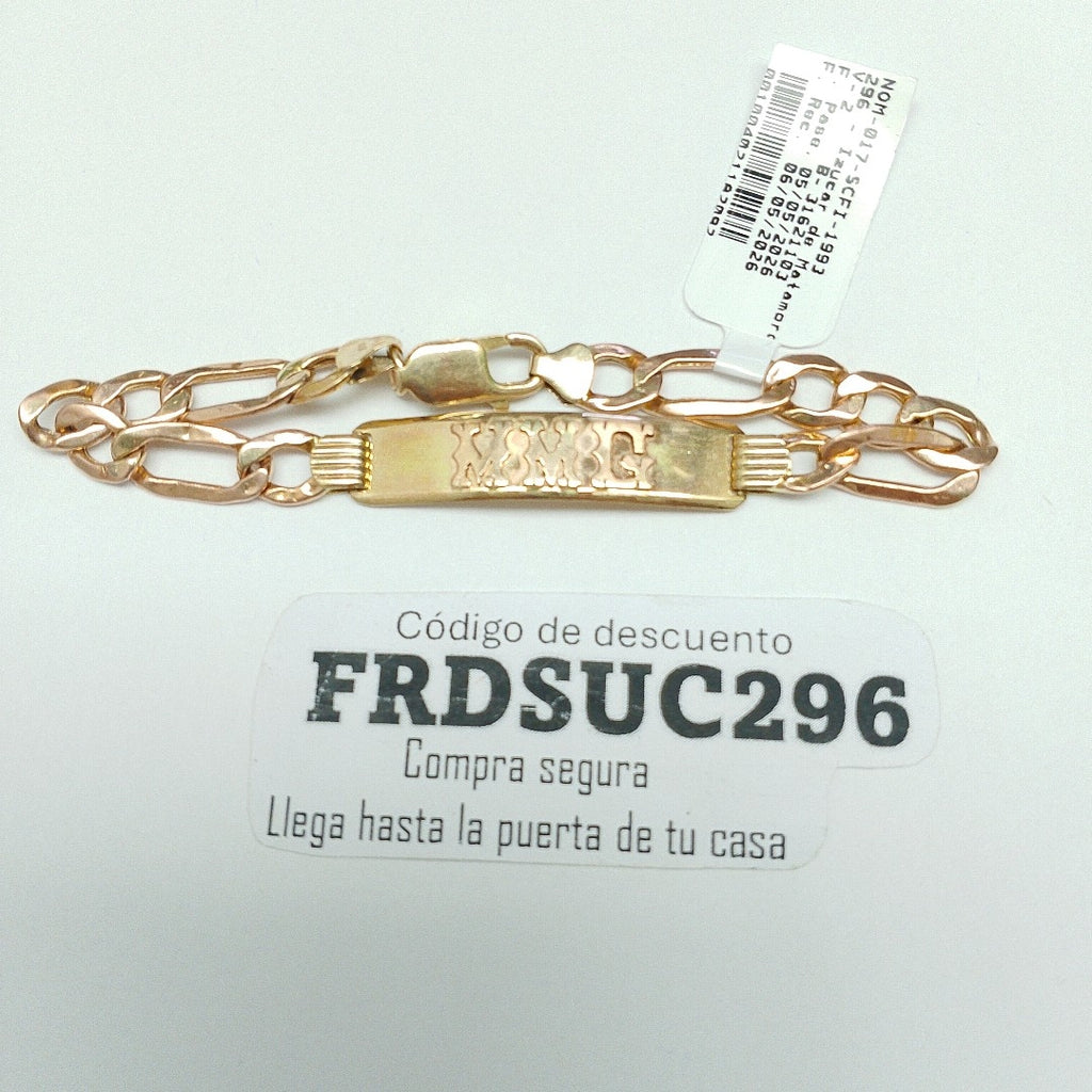 ESCLAVA ORO 14 K 9.3 GRMS (SEMINUEVO)