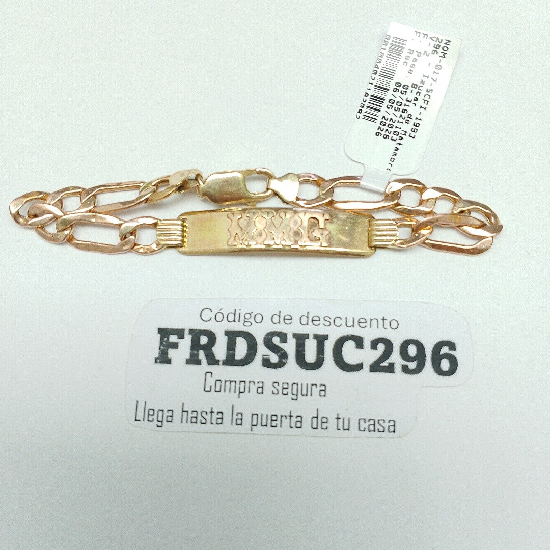 ESCLAVA ORO 14 K 9.3 GRMS (SEMINUEVO)