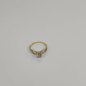 SOLITARIO ORO 14 K 2 GRMS (SEMINUEVO)