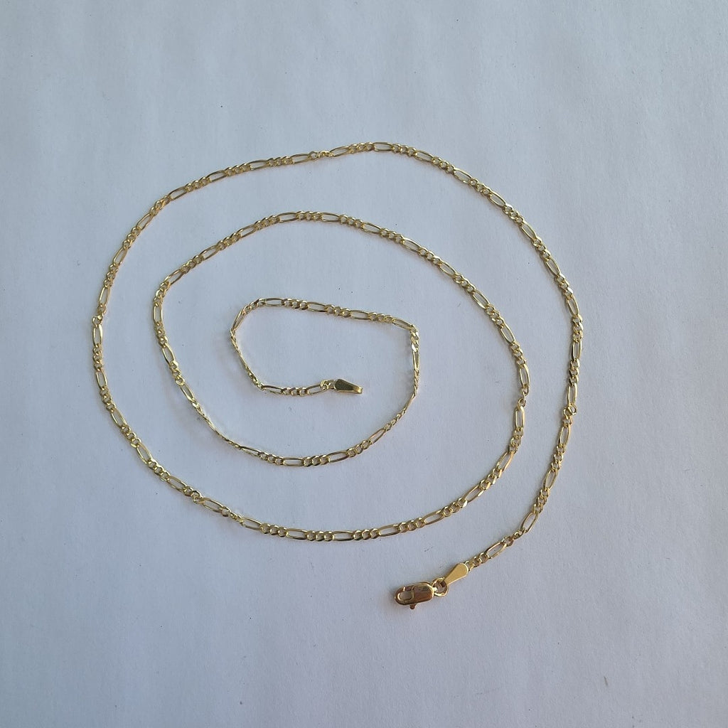 CADENAS 3X1 ORO 14K 60 CM 4.2 GR (NUEVO)