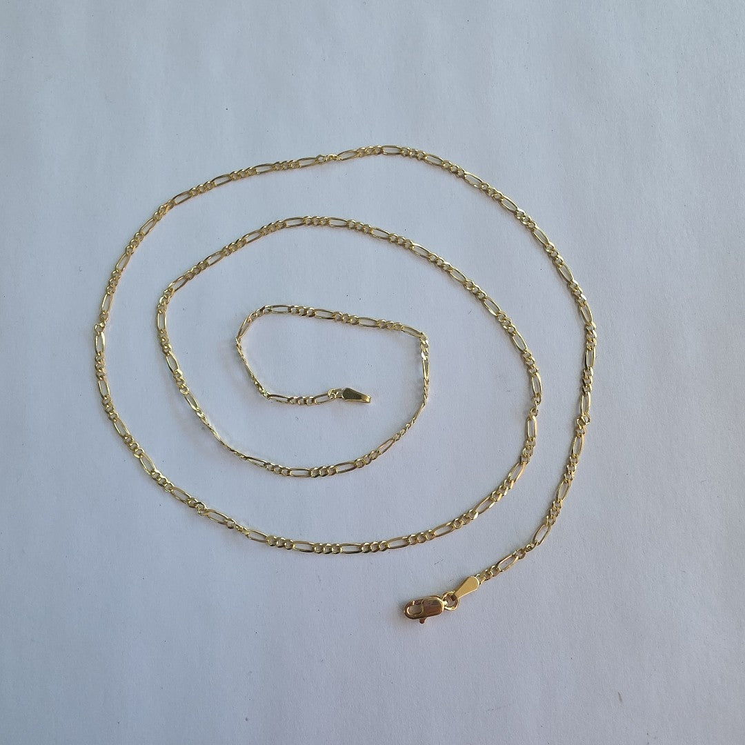 CADENAS 3X1 ORO 14K 60 CM 4.2 GR (NUEVO)