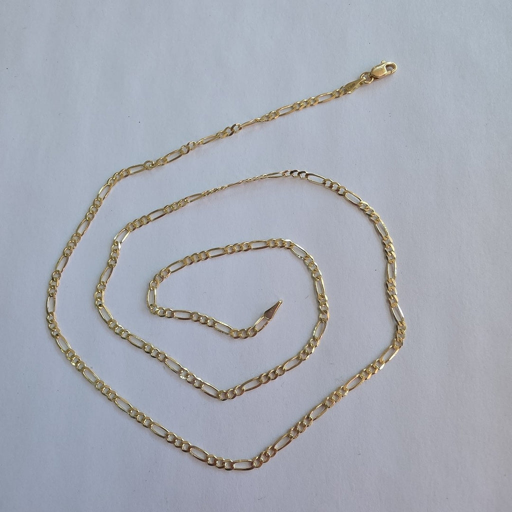CADENAS 3X1 ORO 14K 55 CM 4.7 GR (NUEVO)