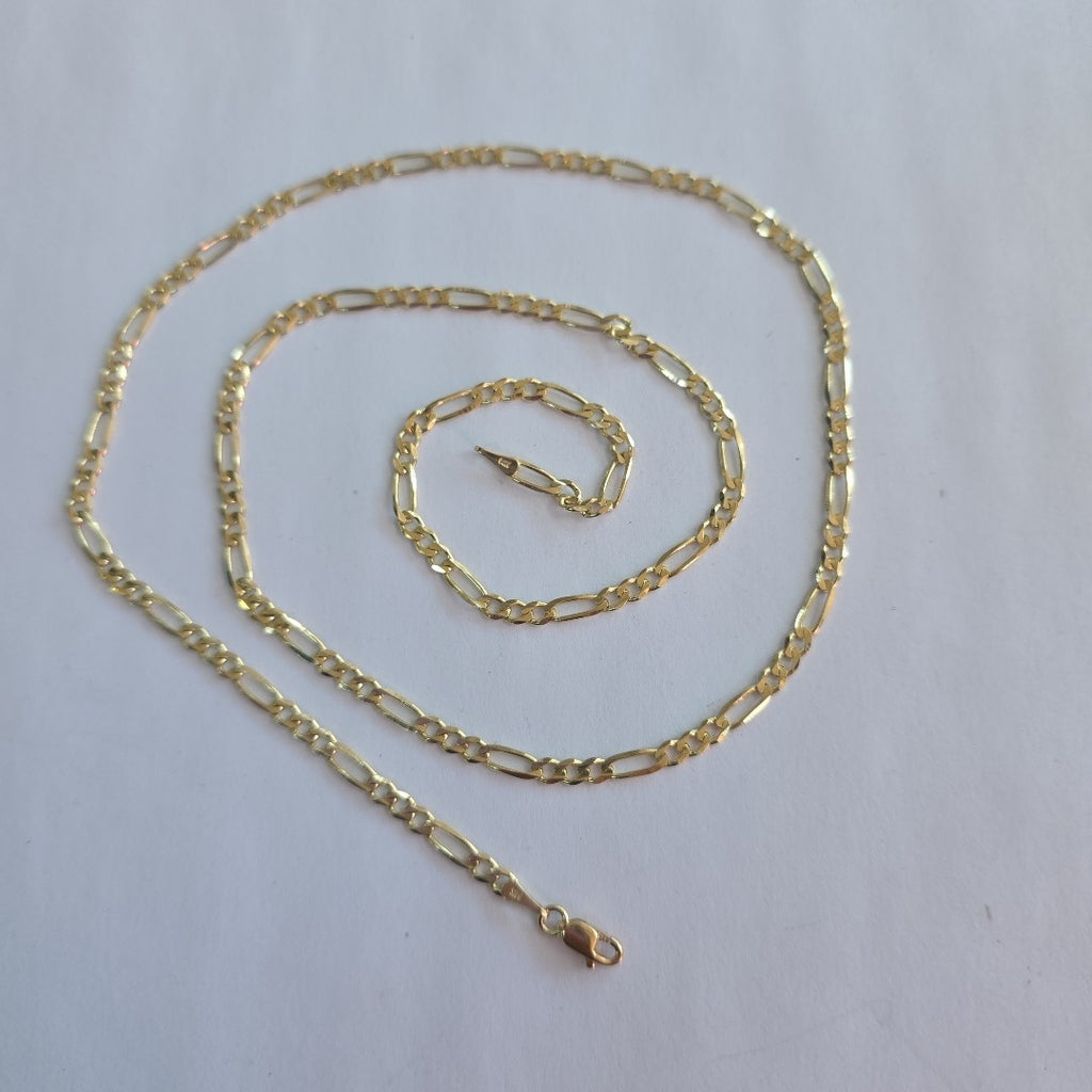 CADENAS 3X1 ORO 14K 60 CM 8.9 GR (NUEVO)