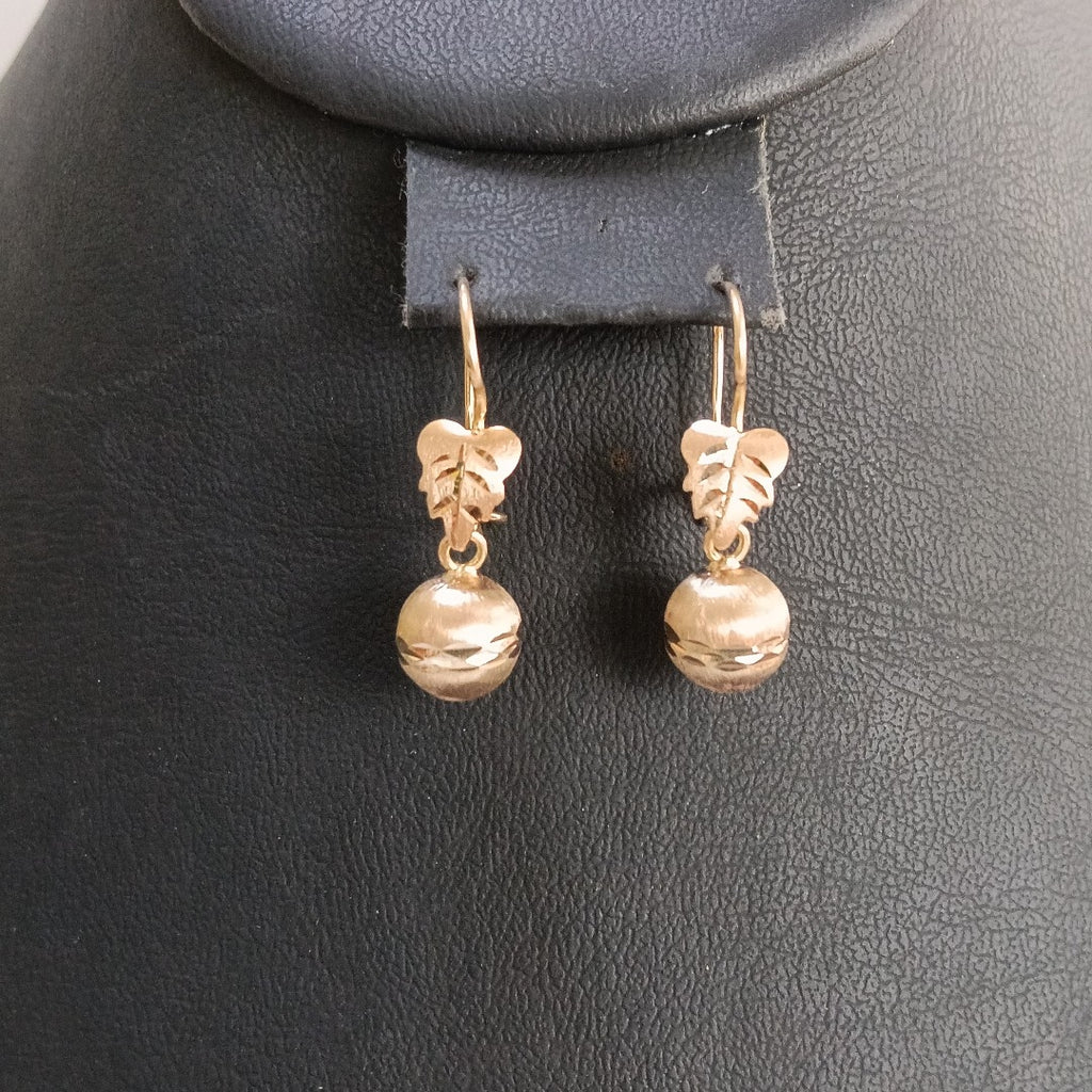 ARETES PAR ORO 10 K 1.8 GRMS (SEMINUEVO)