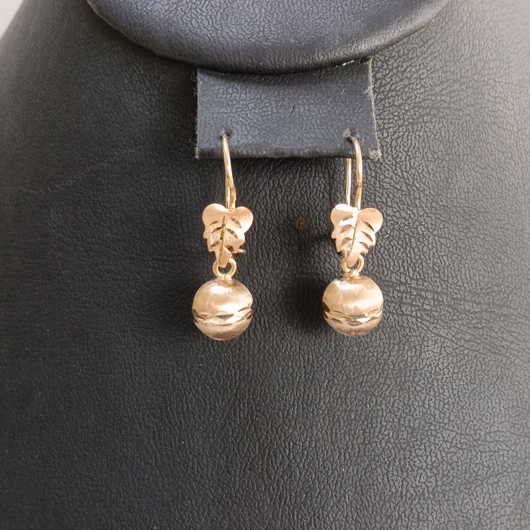 ARETES PAR ORO 10 K 1.8 GRMS (SEMINUEVO)