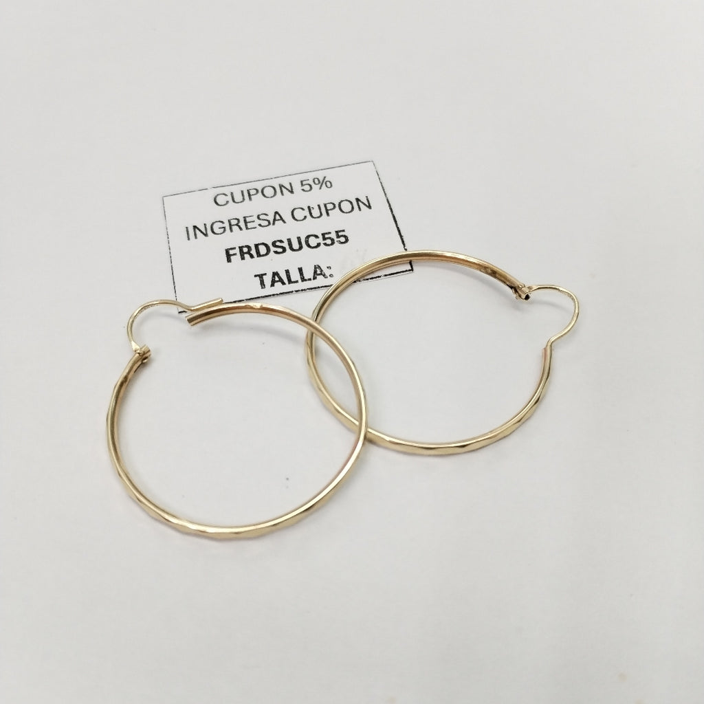 ARRACADAS PAR ORO 8 K 1.8 GRMS (SEMINUEVO)