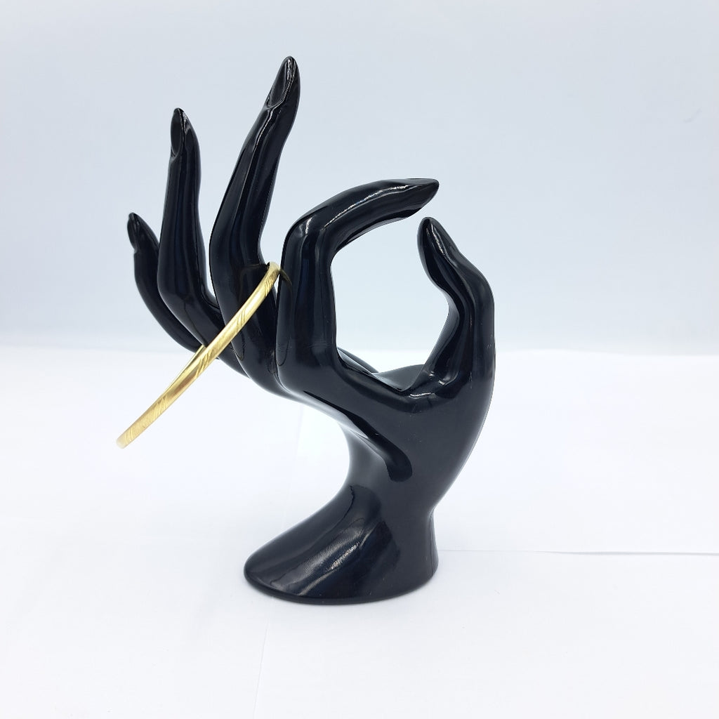 PULSERA RIGIDA ORO 10 K 3.8 GRMS (SEMINUEVO)