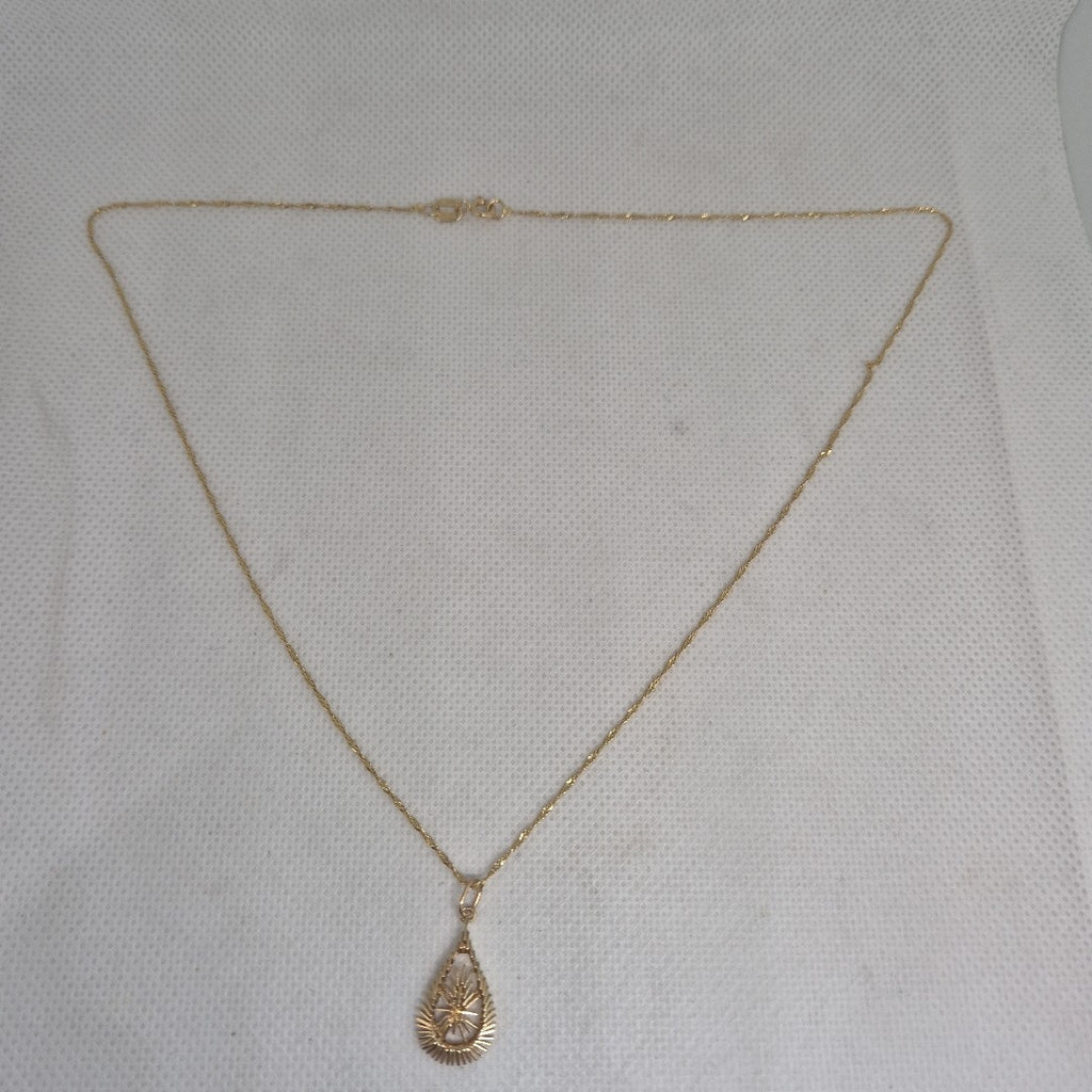 CADENA,DIJE ORO 14 K 2,80 GRMS (SEMINUEVO)