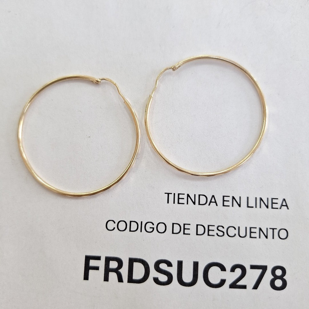 ARRACADAS PAR ORO 10 K 2.8 GRMS (SEMINUEVO)