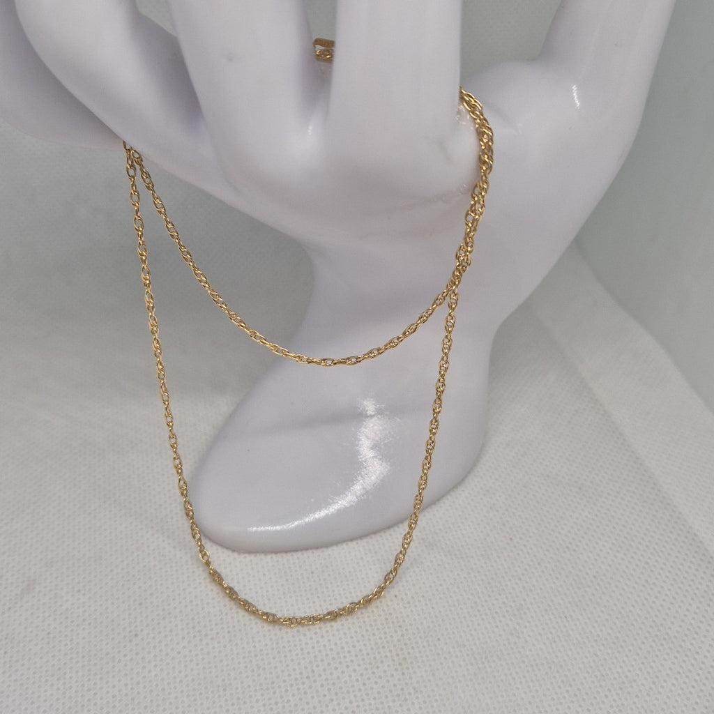 CADENA ORO 14 K 3.2 GRMS (SEMINUEVO)