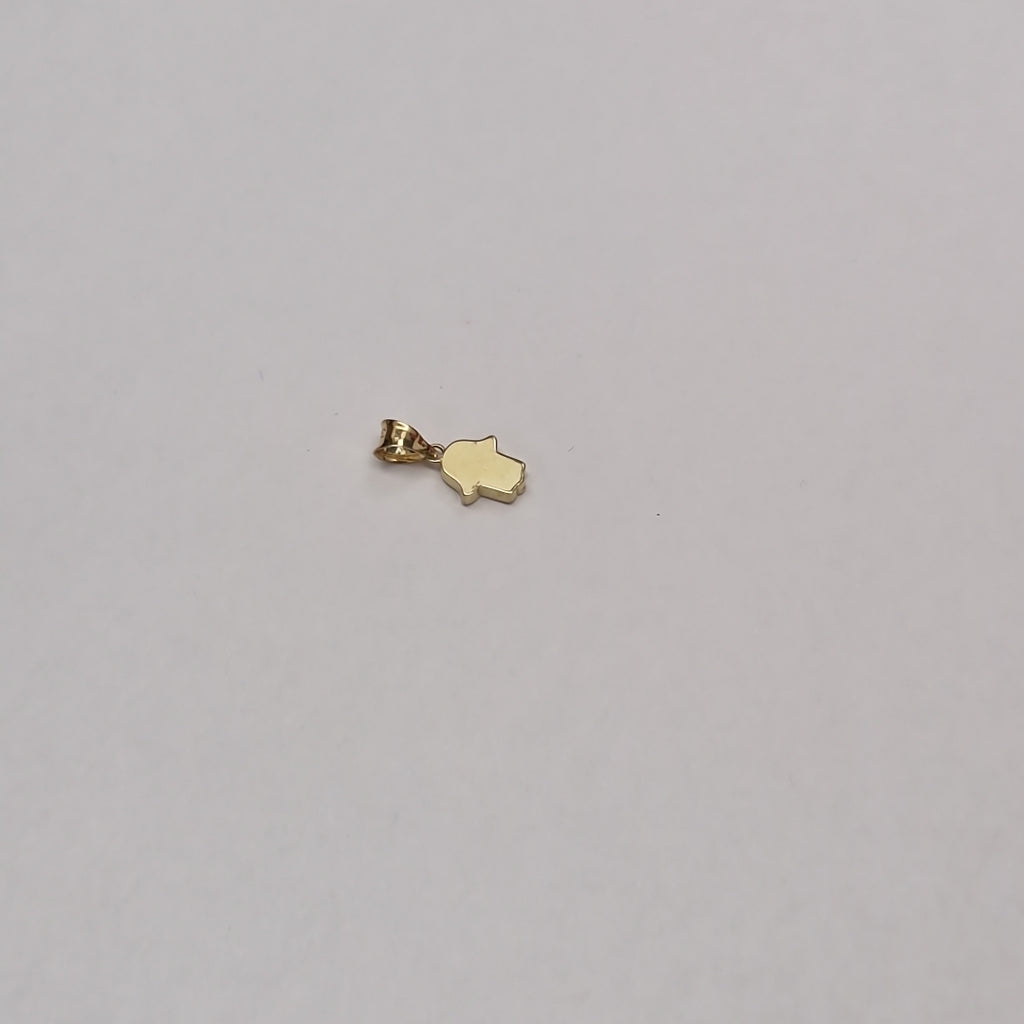 DIJES FIG MANO FATIMA ORO 10K 0.5 GR (NUEVO)