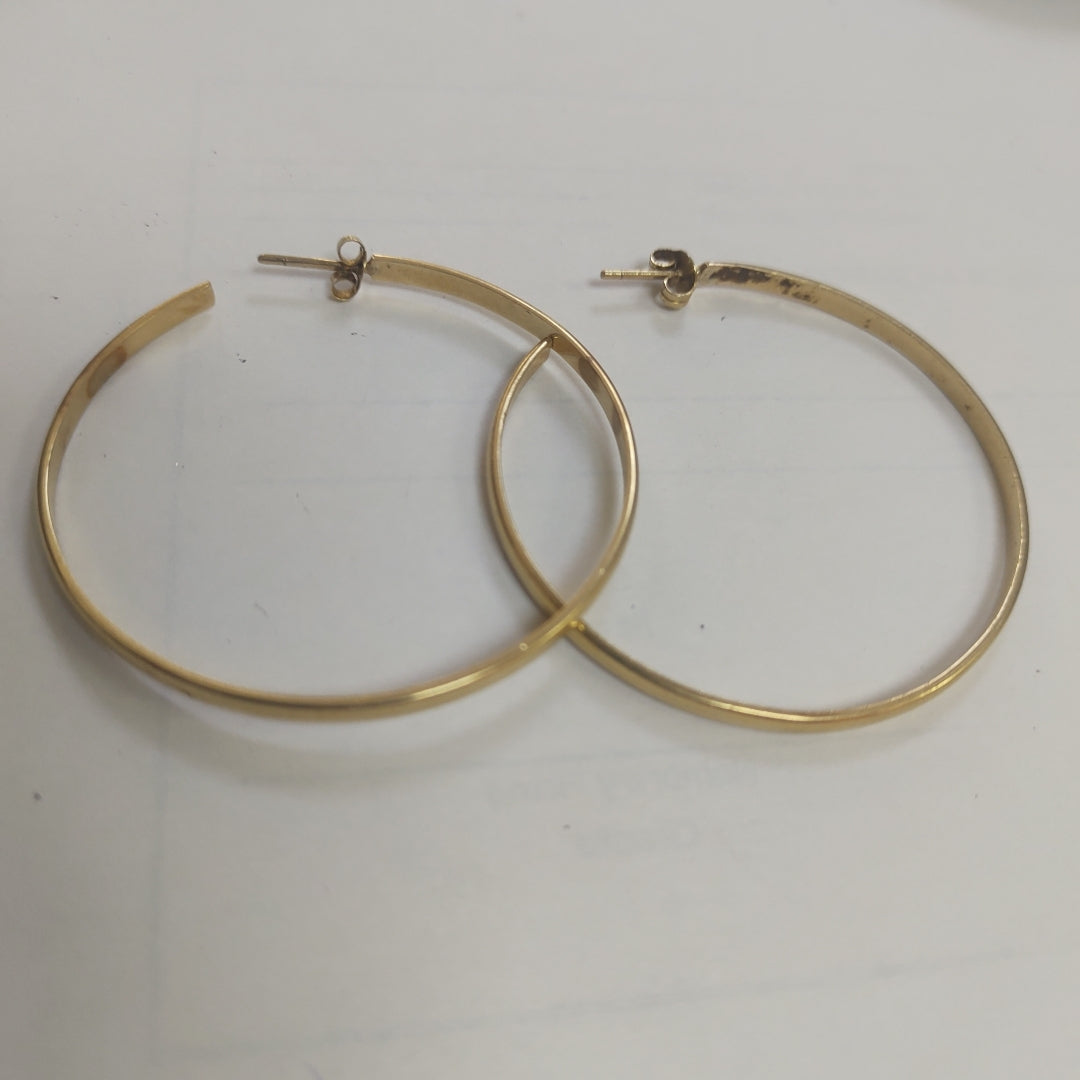 ARRACADAS PAR ORO 14 K 11.8 GRMS (SEMINUEVO)