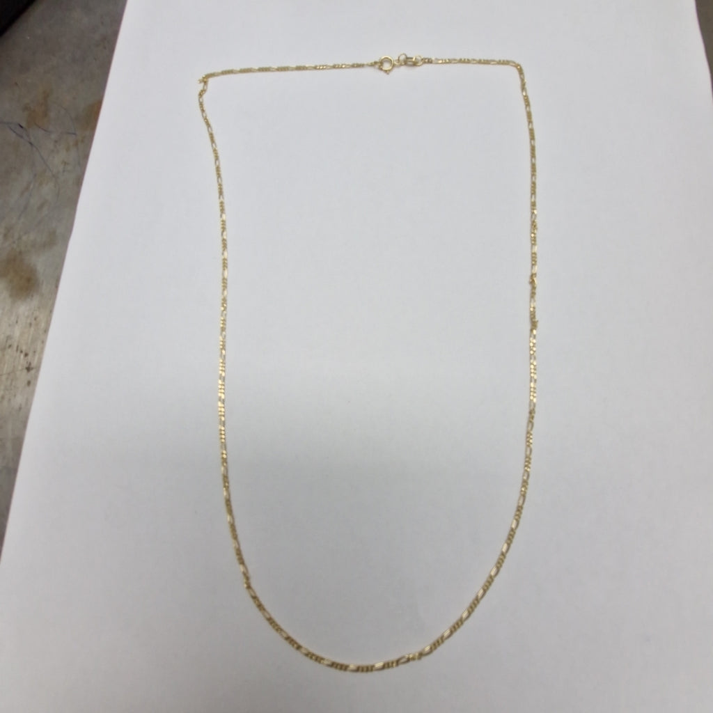 CADENAS TEJIDO 3X1 ORO 14K 55 CM 2.7 GR (NUEVO)