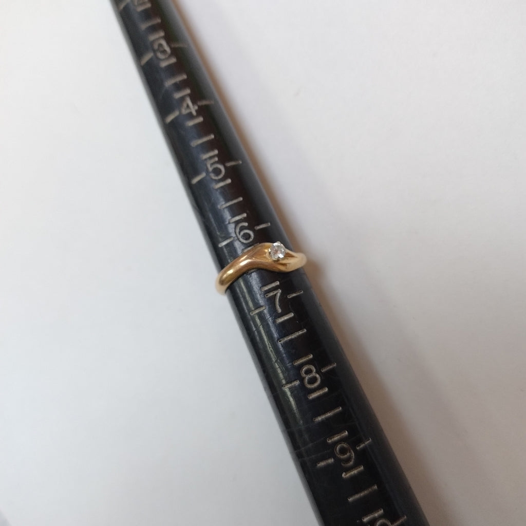 ANILLO ORO 14 K 3.2 GRMS (SEMINUEVO)