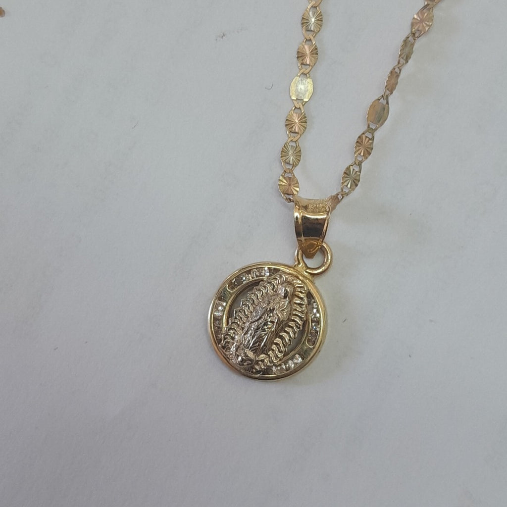 CADENA, DIJE ORO 14 K 2.3 GRMS (SEMINUEVO)