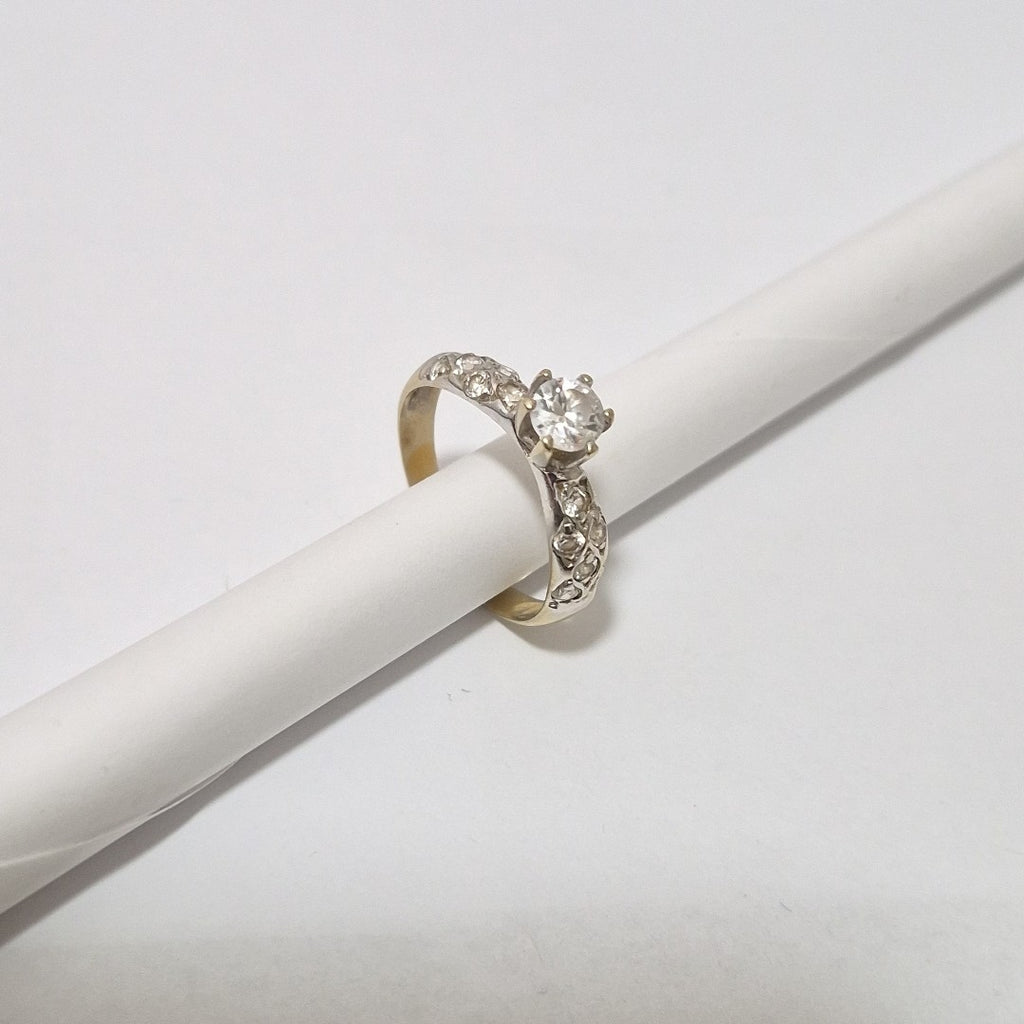 ANILLITO ORO, RODIADO 14 K 2.5 GRMS (SEMINUEVO)