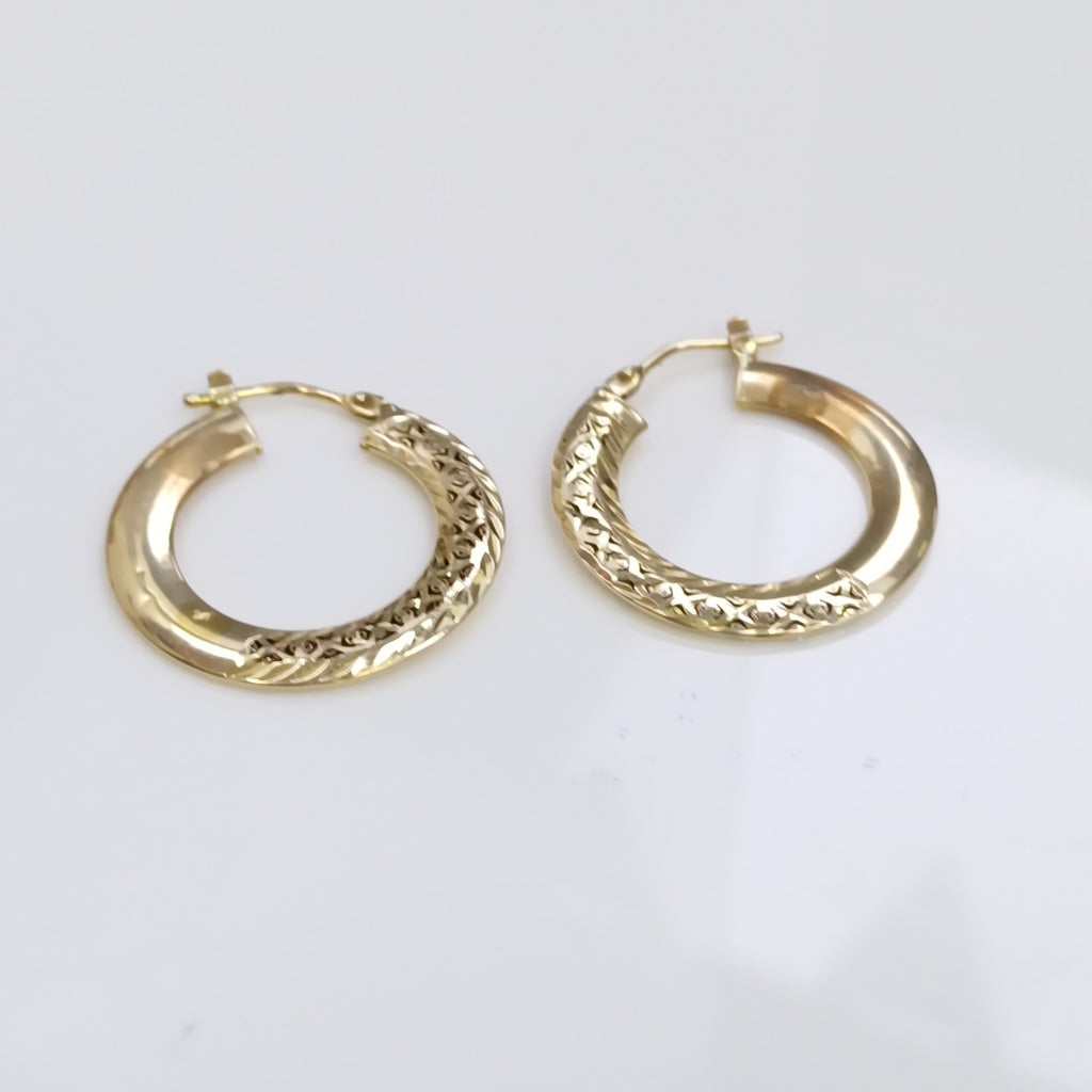 ARRACADAS PAR ORO 14 K 2.1 GRMS (SEMINUEVO)