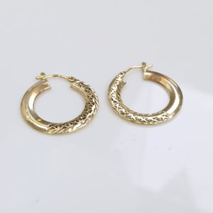 ARRACADAS PAR ORO 14 K 2.1 GRMS (SEMINUEVO)
