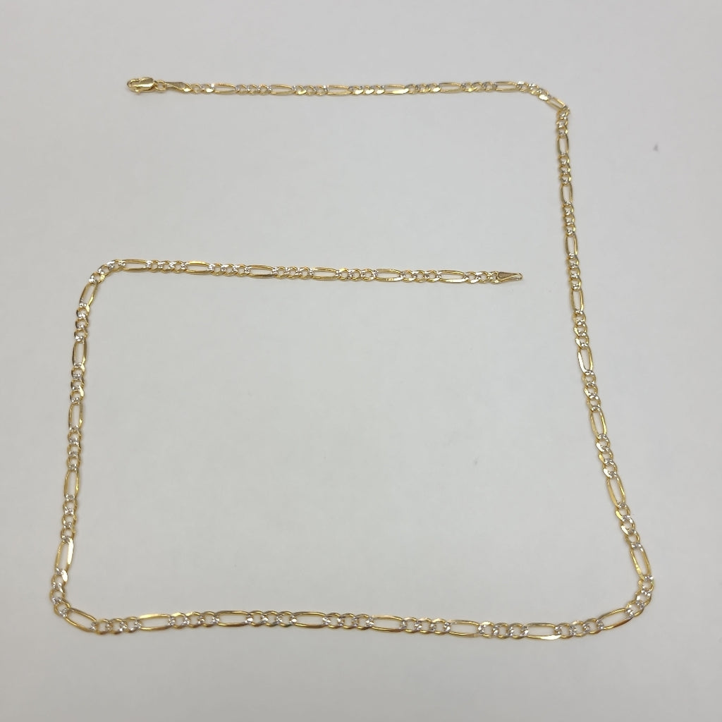CADENAS 3X1 DIAMANTADA ORO 14K 55 CM 8.4 GR (NUEVO)
