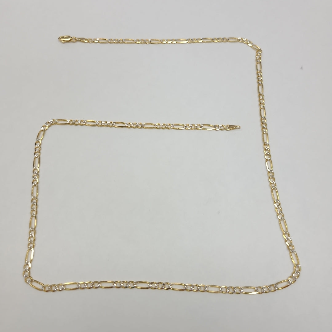 CADENAS 3X1 DIAMANTADA ORO 14K 55 CM 8.4 GR (NUEVO)