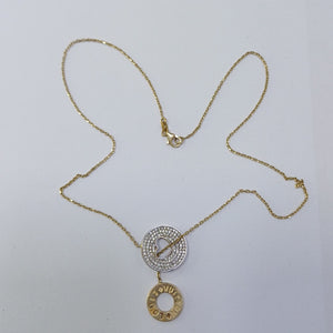 GARGANTILLA ORO 14 K 8,30 GRMS (SEMINUEVO)