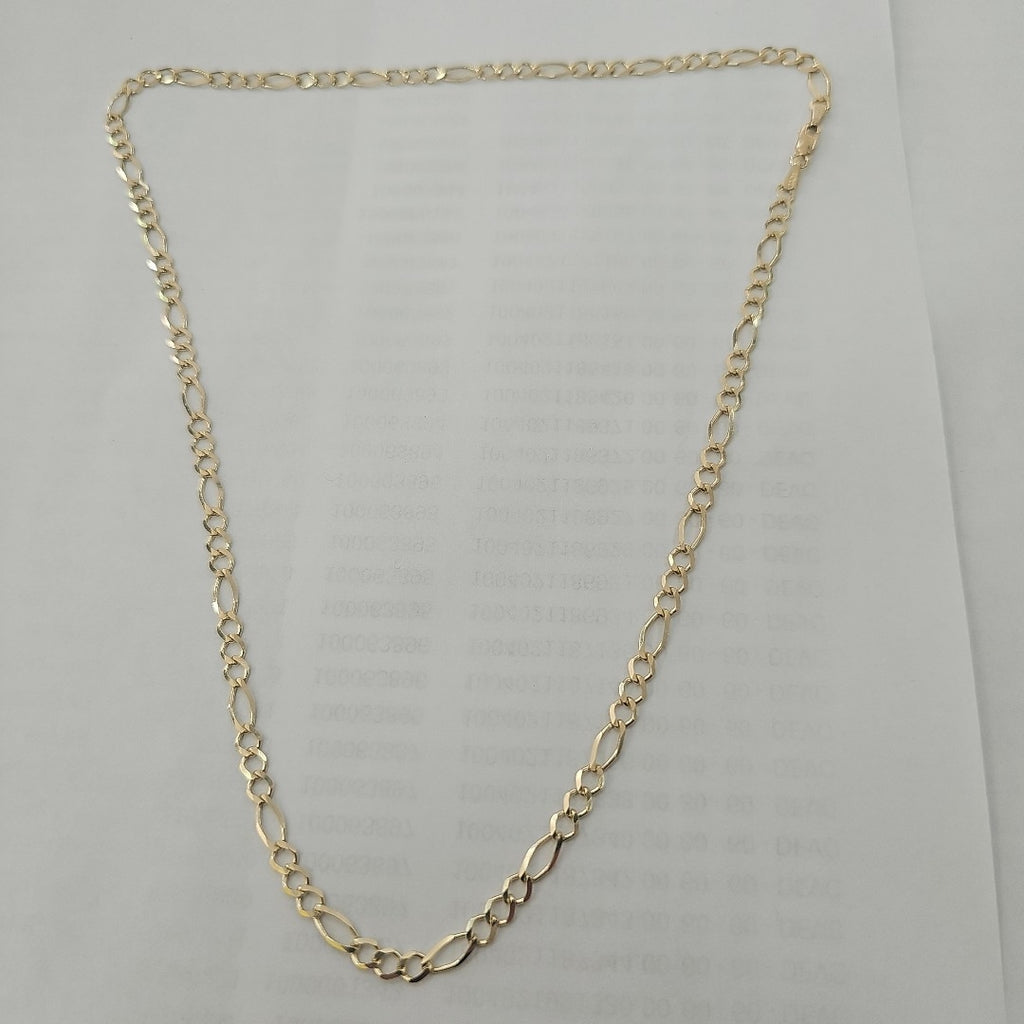 CADENAS TEJIDO 3X1 ORO 10K 50 CM 6.3 GR (NUEVO)