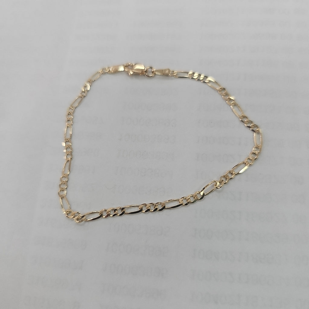 PULSERAS 3X1 ORO 14K 18 CM 1.8 GR (NUEVO)