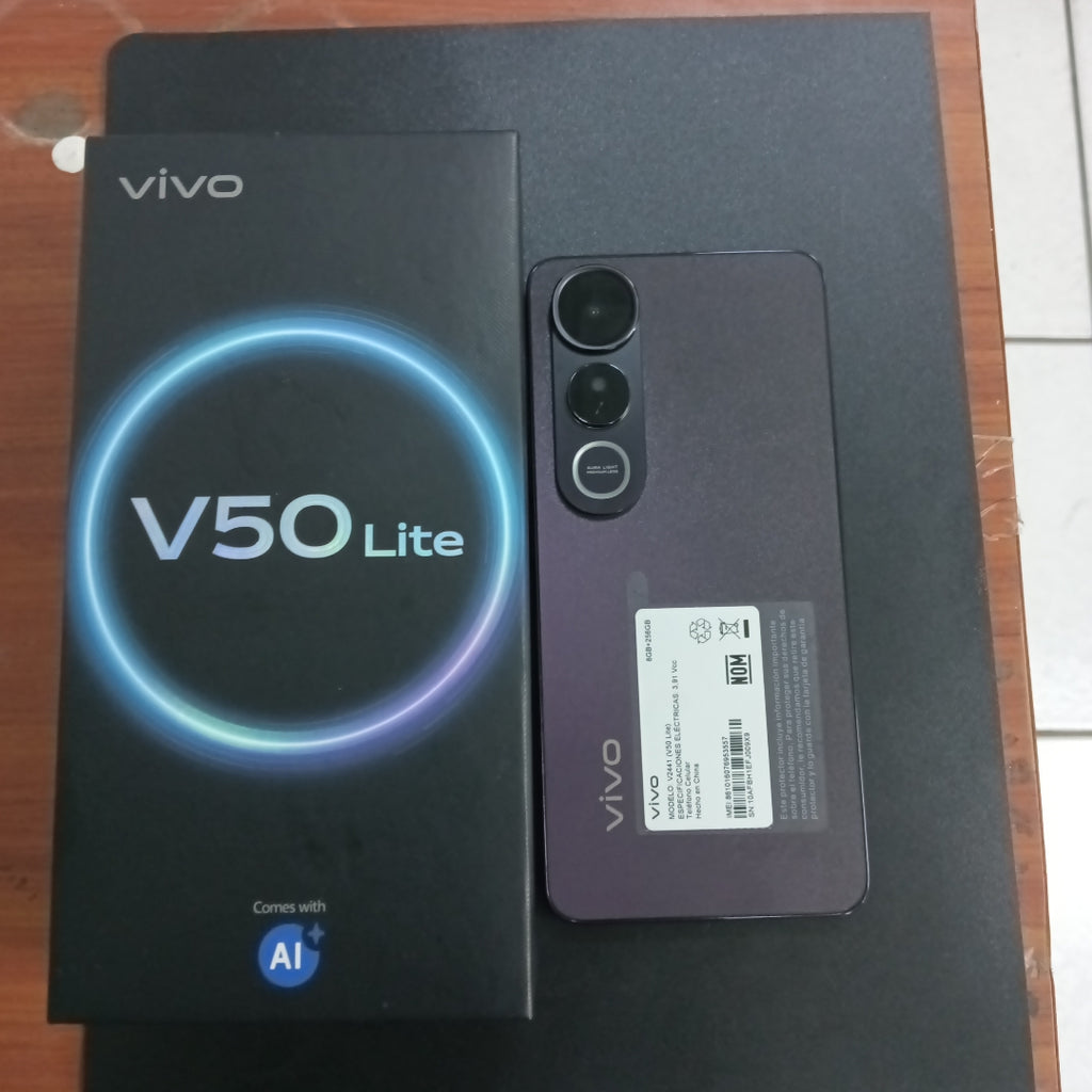 CELULAR VIVO V50 LITE V2441 (2025) 256 GB 8 GB RAM (SEMINUEVO)