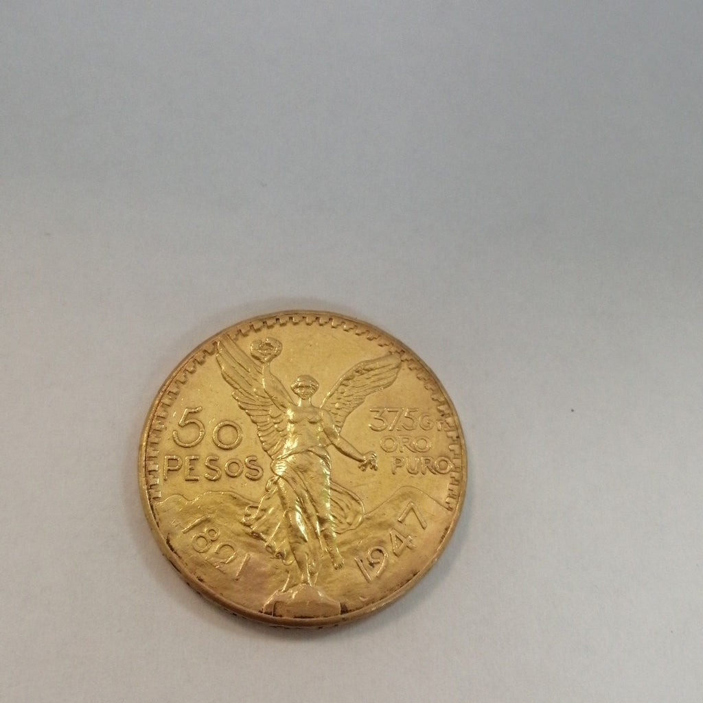 K1 41.6 GRMS 21 K IDENTIFICACIÓN MONEDA NOMINATIVA MONEDAS PESOS 50 PESOS (SEMINUEVO)