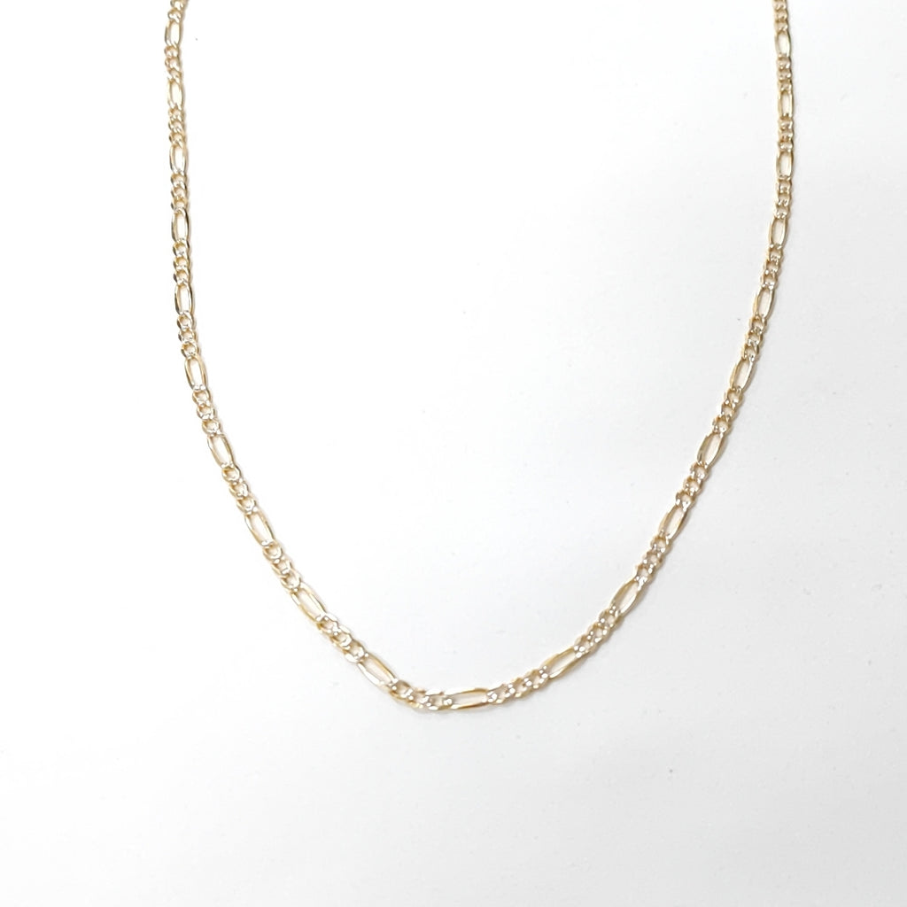 CADENAS 3X1 DIAMANTADA ORO 14K 55 CM 8.5 GR (NUEVO)