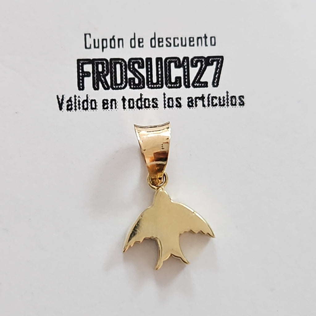 DIJES FIG AVE ORO 10K 0.5 GR (NUEVO)