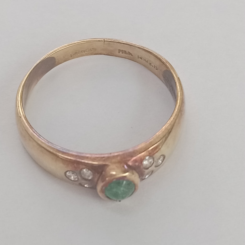 ANILLO ORO 14 K 2,80 GRMS (SEMINUEVO)
