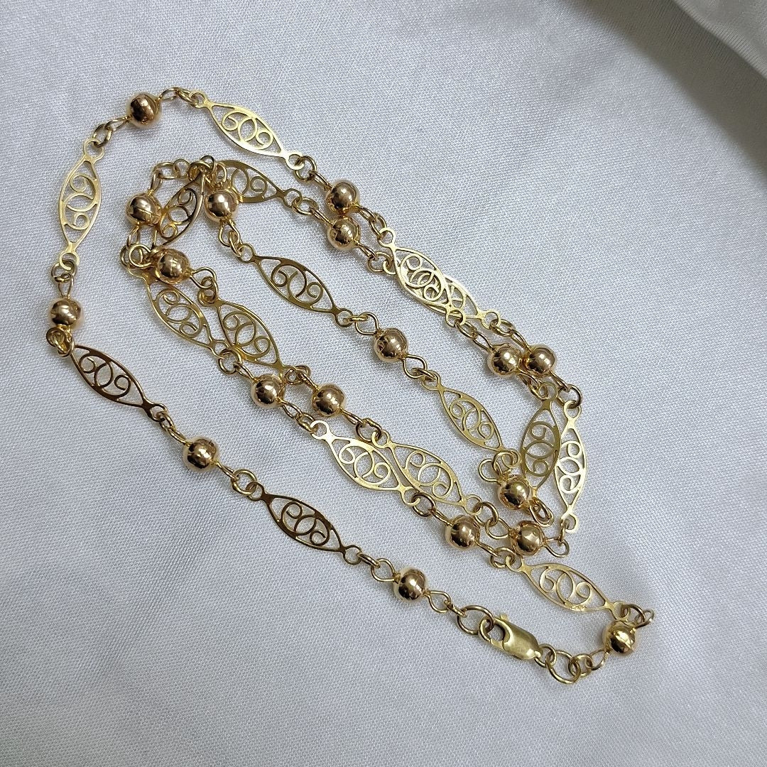 COLLAR ORO 14 K 11.3 GRMS (SEMINUEVO)