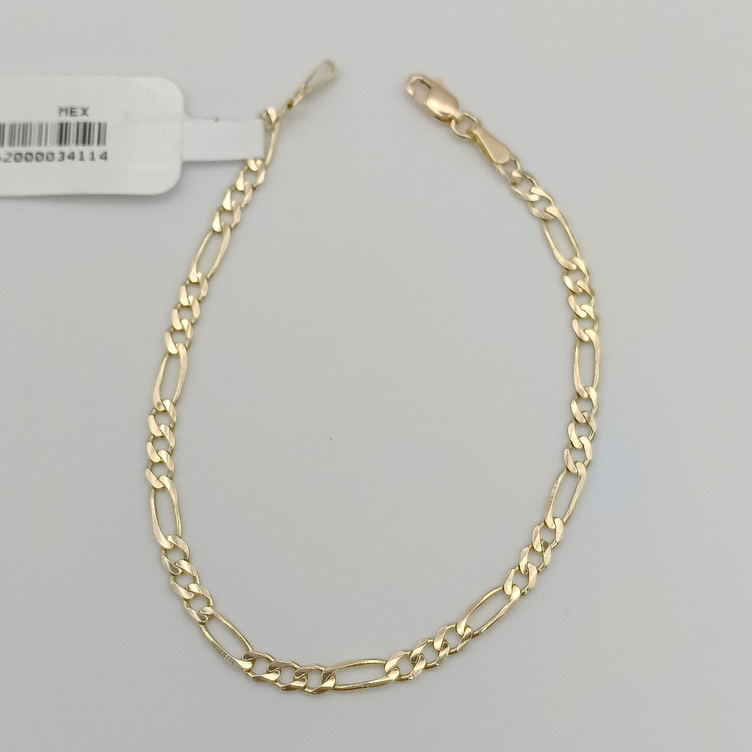 PULSERAS 3X1 ORO 14K 18 CM 2.6 GR (NUEVO)