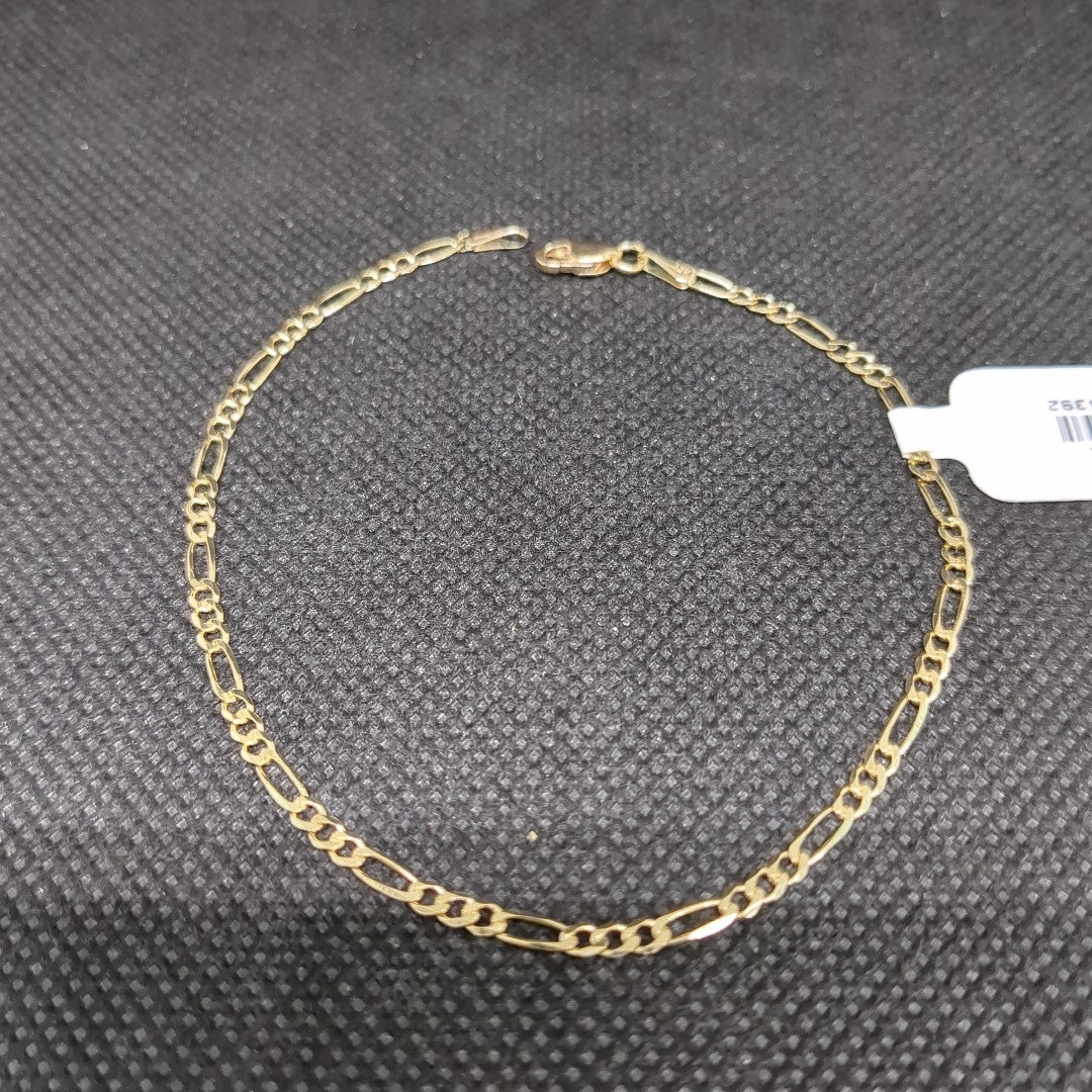 PULSERAS 3X1 ORO 14K 21 CM 2.1 GR (NUEVO)