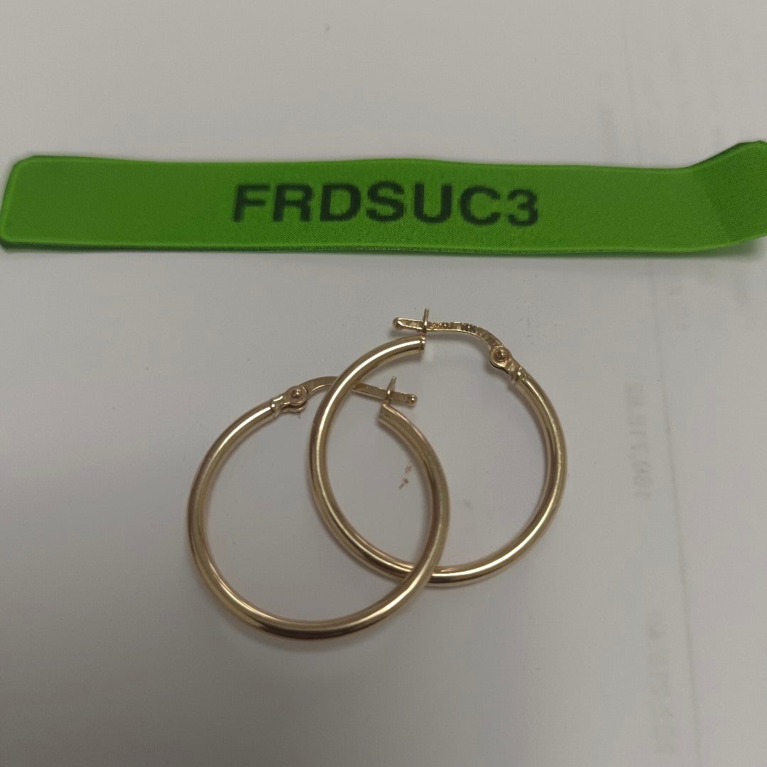 ARRACADAS PAR ORO 14 K 1.2 GRMS (SEMINUEVO)