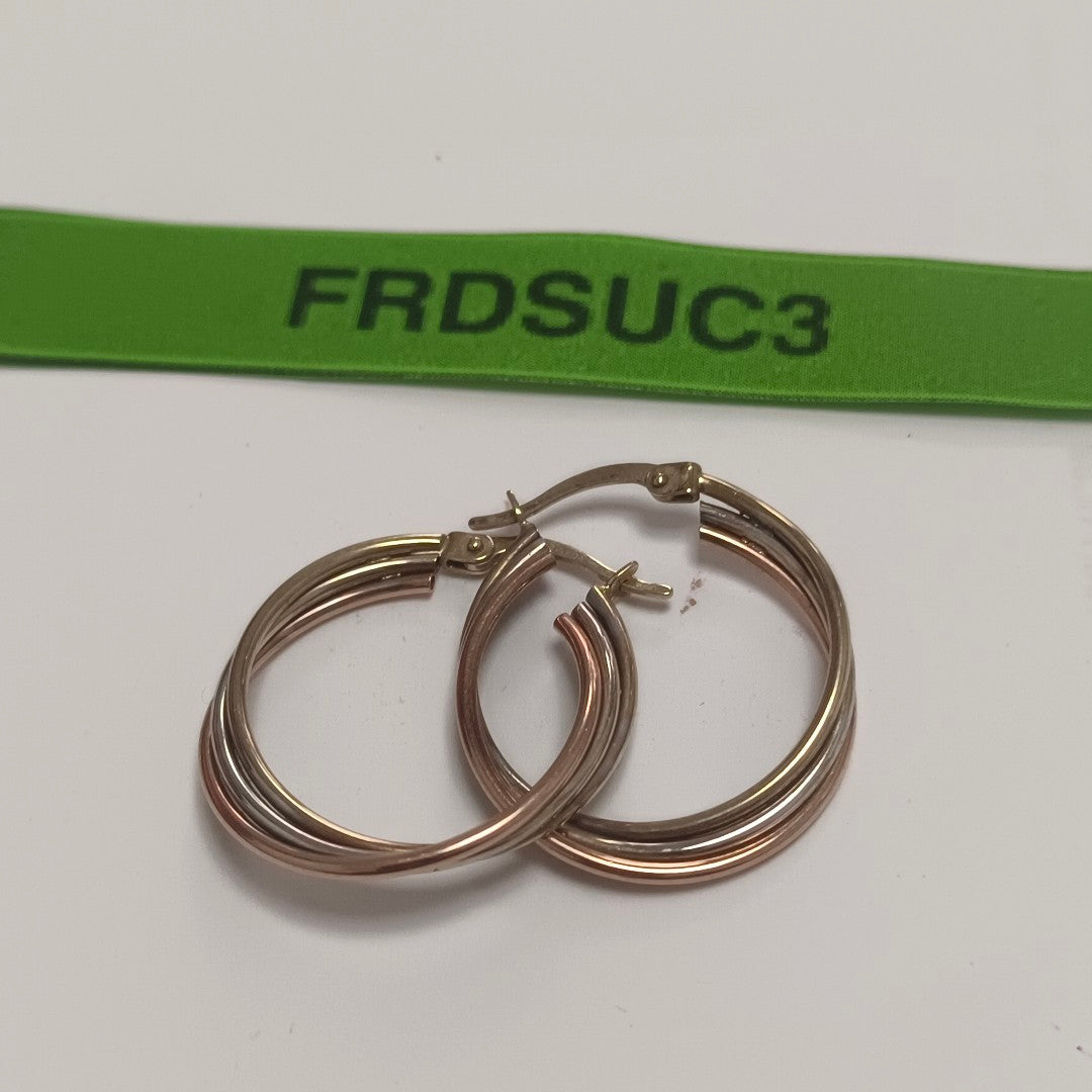 ARRACADAS PAR ORO 10 K 2.1 GRMS (SEMINUEVO)