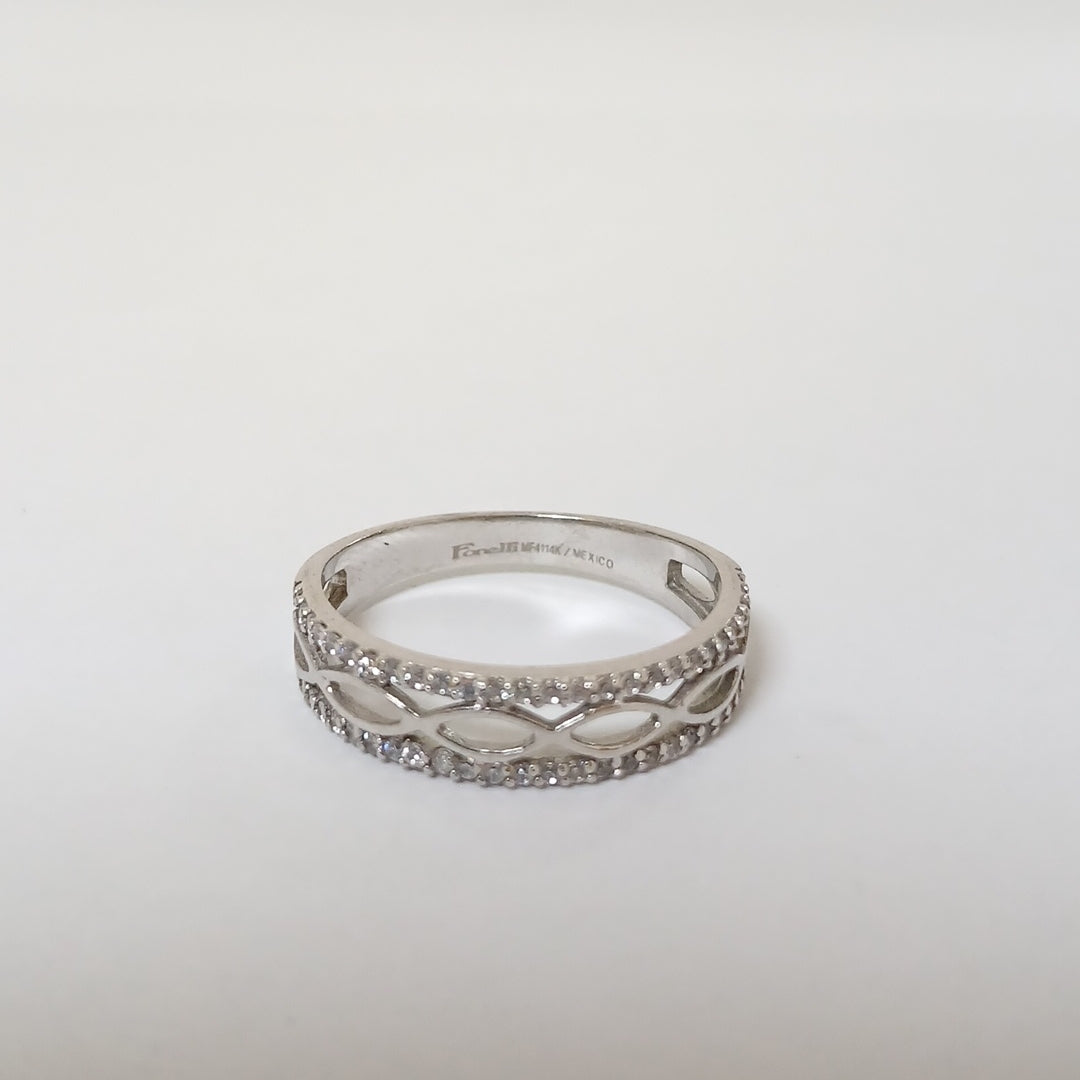 ANILLITO ORO BLANCO 14 K 2,40 GRMS (SEMINUEVO)