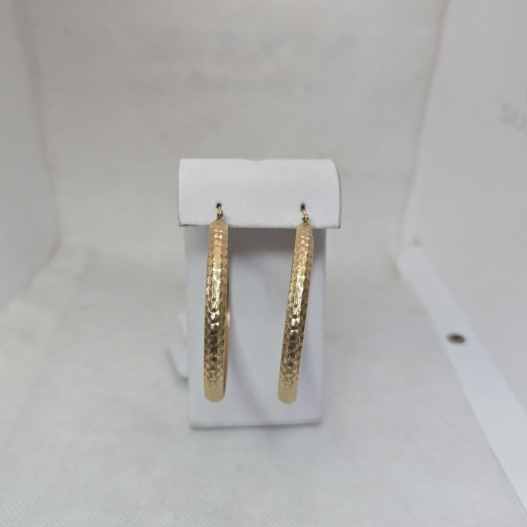 ARRACADAS PAR ORO 10 K 9,40 GRMS (SEMINUEVO)
