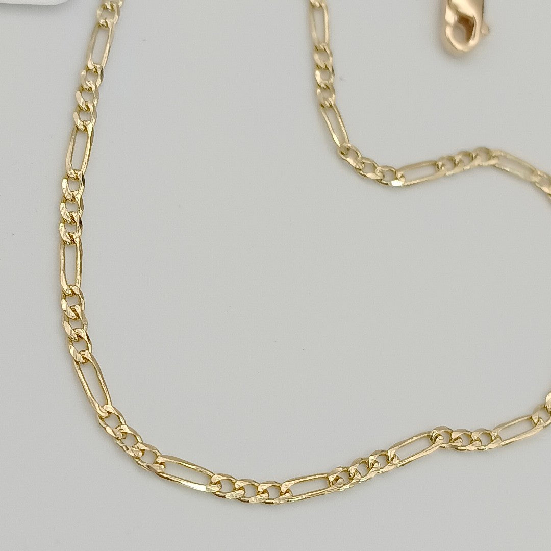 PULSERA 3X1 ORO 14K 21 CM 1.7 GR (NUEVO)