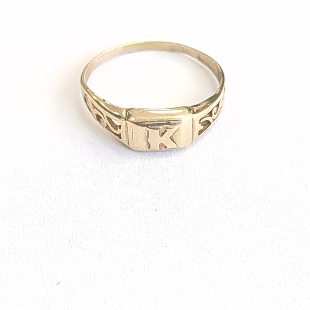 ANILLO ORO 10 K 1,40 GRMS (SEMINUEVO)