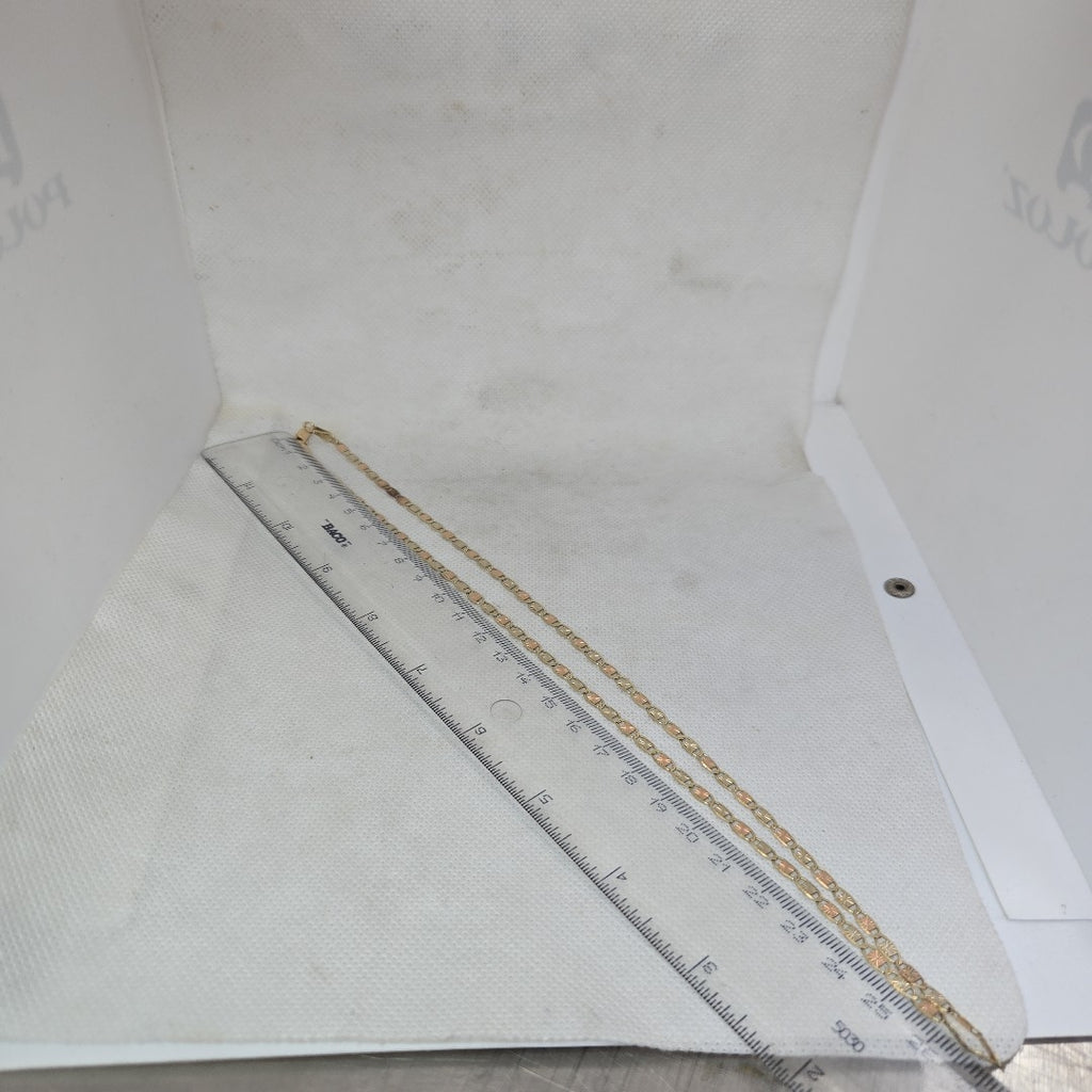 CADENA ORO COMBINADO 10 K 6,50 GRMS (SEMINUEVO)