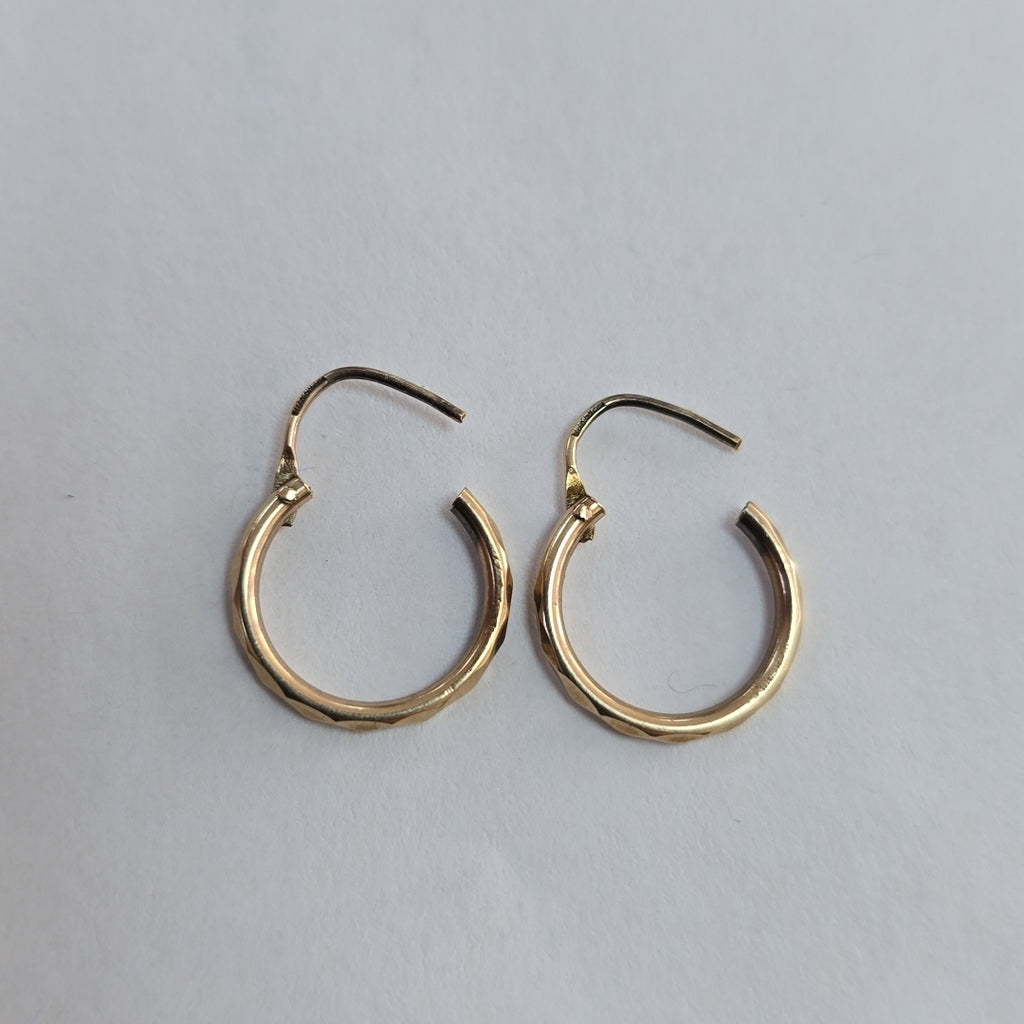 ARRACADAS PAR ORO 10 K 0.8 GRMS (SEMINUEVO)